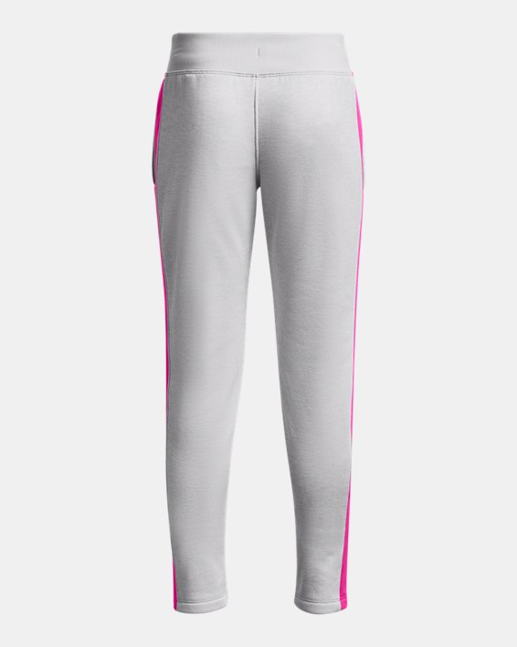 Girls' Armour Fleece® Pants, Gray, pdpMainDesktop image number 1